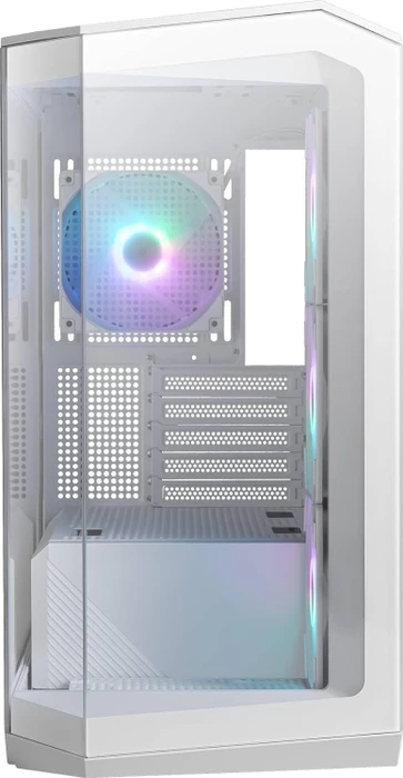 MSI MAG PANO M100L PZ White, weiß, Glasfenster
