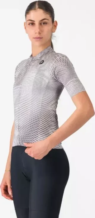 Castelli Cosmic Vortex Trikot kurzarm grau (Damen)
