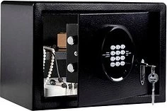 Olympia Olymp GOsafe H25 Tresor, schwarz, Schlüsselschloss/elektronisches Zahlenschloss