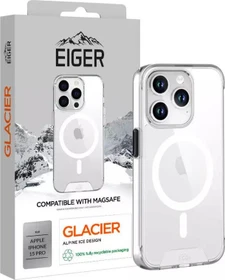 Eiger Glacier Case Magsafe für Apple iPhone 15 Pro transparent