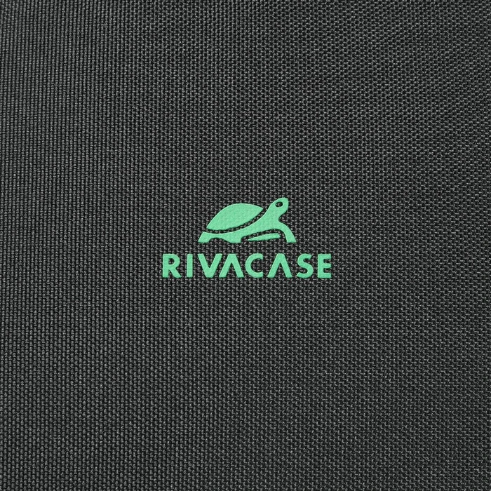 RivaCase Gremio 5567 Eco 15L Rolltop Rucksack, schwarz