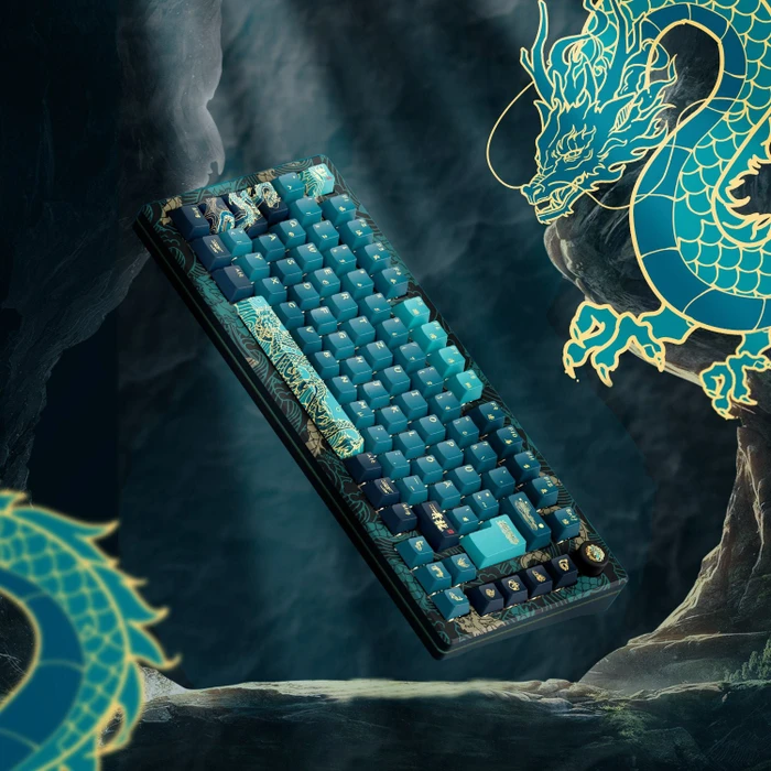 Akko MOD 007S V3 HE, Year of the Dragon, LEDs RGB, hot-swap, Astrolink Magnetic, USB/Bluetooth, US