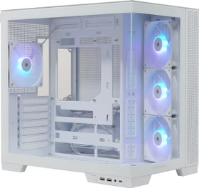 Silentware View A-RGB White, Glasfenster