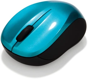Verbatim Go Nano Wireless Mouse Caribbean Blue, USB (49044)