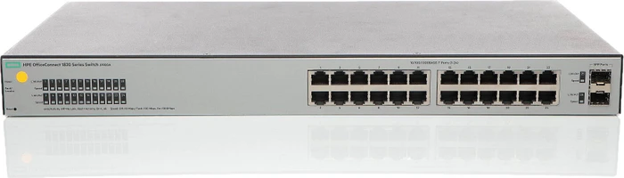 HP OfficeConnect 1820 24G Rackmount Gigabit Smart Switch, 24x RJ-45, 2x SFP