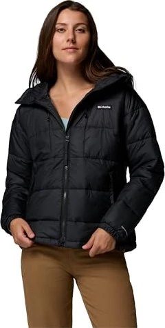 Columbia Pike Lake III Hooded Puffer Jacke schwarz (Damen)