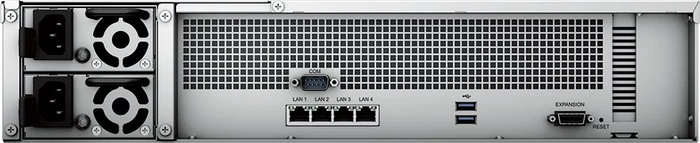 Synology RackStation RS2421RP+, 4GB RAM ECC, 4x RJ-45 1000Base-T, 2x USB 3.0, 2HE