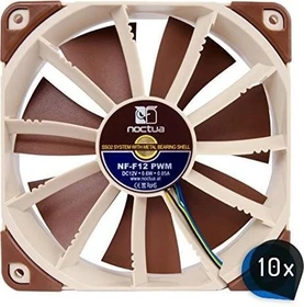 Noctua NF-F12 PWM, 10er-Pack, 120mm, 10er-Pack