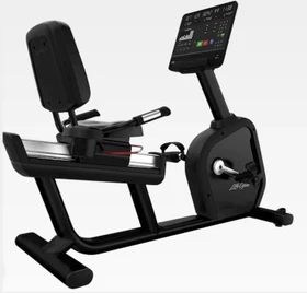 LifeFitness Aspire Lifecycle Recumbent Liegeergometer smooth charcoal