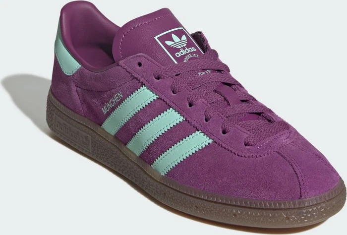 adidas München rich mauve/clear mint/gum (Damen)