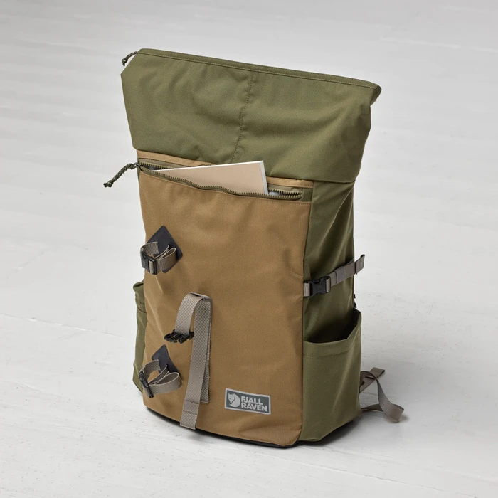 Fjällräven Vardag Foldsack 25 green/clay
