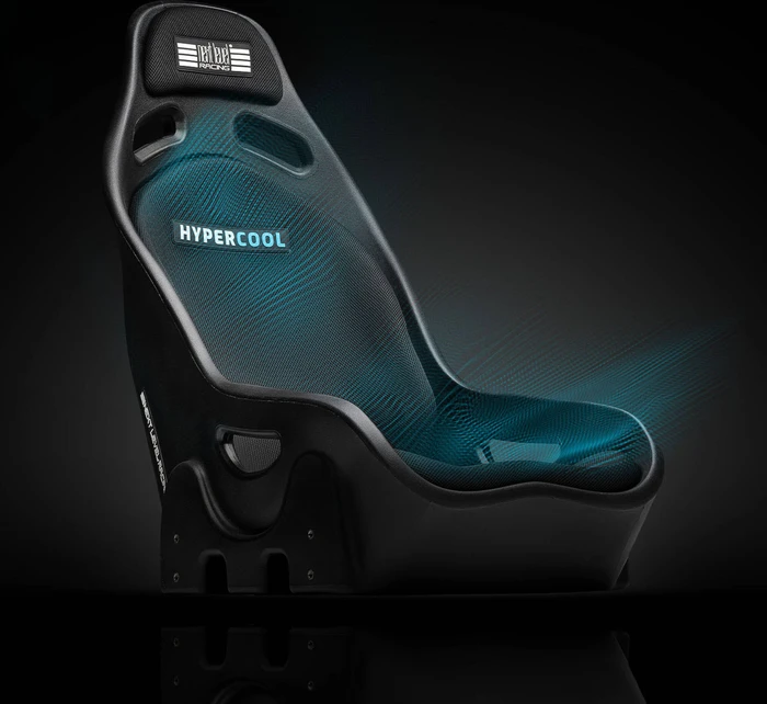 Next Level Racing ES1 HYPERCOOL Ventilated Sim Racing Seat, schwarz
