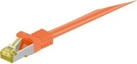 goobay Patchkabel, Cat7/Cat6a, S/FTP, RJ-45/RJ-45, 3m, orange