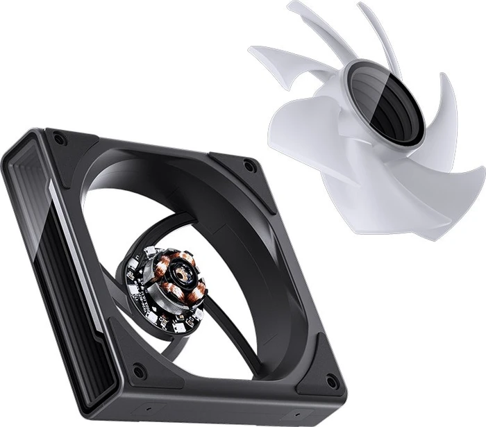 Jonsbo ZK-120B, schwarz, 120mm, 3er-Pack