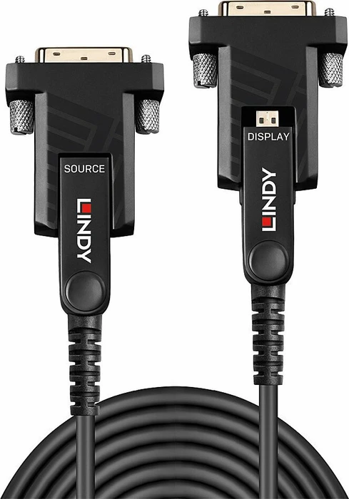 Lindy Fibre Optic Hybrid Line 18G HDMI 2.0 Kabel Typ-D Micro, 70m