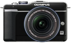 Olympus PEN E-PL1 schwarz mit Objektiv M.Zuiko digital ED 14-42mm 3.5-5.6 und M.Zuiko digital ED 40-150mm 4.0-5.6
