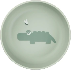 Done by Deer Foodie Kinderschüssel croco grün