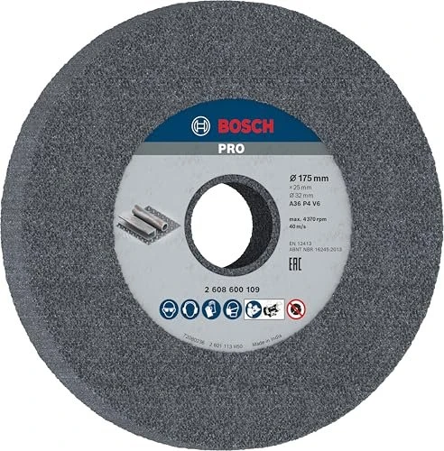 Bosch Professional PRO Metal Schleifscheibe K36, 175x25x32mm, 1 Stück