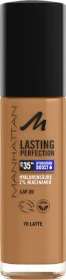 Manhattan Lasting Perfection 35h Foundation 70 latte LSF20, 30ml