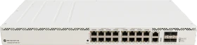 MikroTik Cloud Router Switch CRS320 Rackmount Gigabit Managed Switch, 16x RJ-45, 4x SFP+, 600W PoE++ (CRS320-8P-8B-4S+RM)