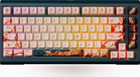 Ducky Year of the Snake 2025, 75% Layout, grün/beige, hot-swap, MX2A BROWN, USB, ND