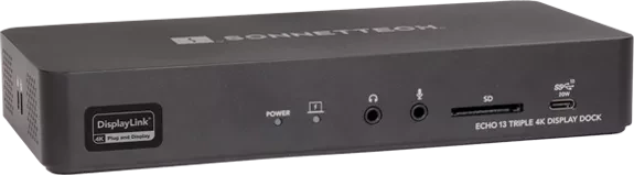 Sonnet Echo 13 Triple 4K Display Dock, Thunderbolt 3 [Buchse]