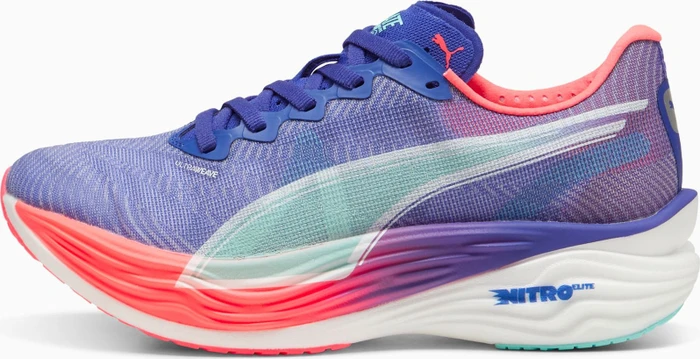 Puma Deviate Nitro Elite 3 lapis lazuli/sunset glow/electric peppermint (Damen)