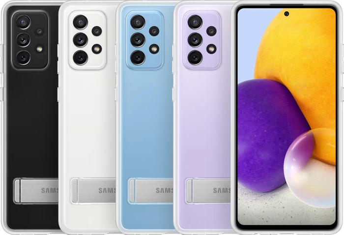 Samsung Clear Standing Cover für Galaxy A72