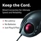 Elecom DEFT M-DT2URBK-G Trackball schwarz/rote Kugel, Rechtshänder, USB-A Vorschaubild