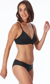 Schiesser Invisible Cotton Slip schwarz (Damen)