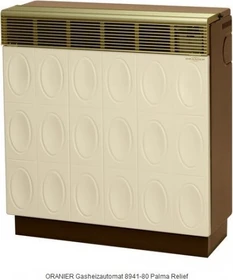 Oranier Palma Plan Erdgas 3.3kW Gas-Heizautomat beige