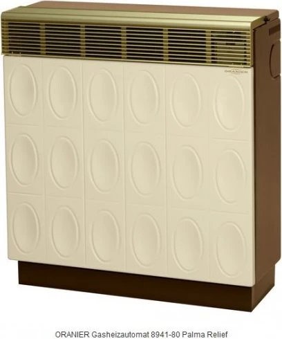 Oranier Palma Plan Erdgas 3.3kW Gas-Heizautomat beige