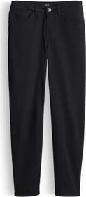 Opus Elma Clever Straight Low Rise aus BCI Cotton Mix Jeans schwarz (Damen)
