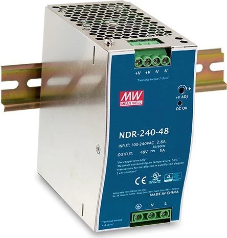 D-Link DIS-N240-48 48V Netzteil, Railmount, 240W