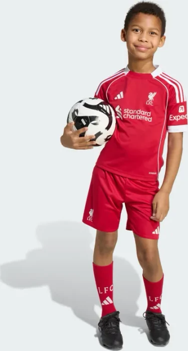 adidas Liverpool FC 2025/2026 Heimausrüstung (Junior)