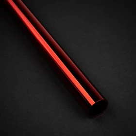 Bitspower Messing Hardtube 14mm, rot, Deep Red