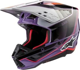 Alpinestars S-M5 Sail violett/schwarz/silber
