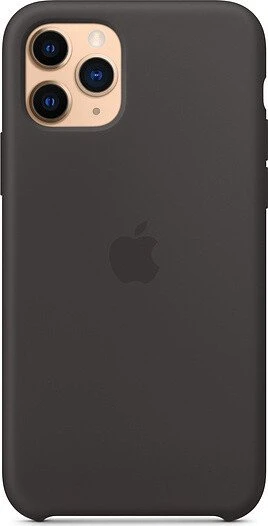 Apple Silikon Case für iPhone 11 Pro schwarz