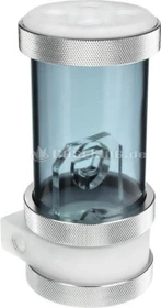 PrimoChill CTR Phase 2 120mm Laing D5, Acetal weiß, UV blau (CTR2-SFFD5W-12-UB)