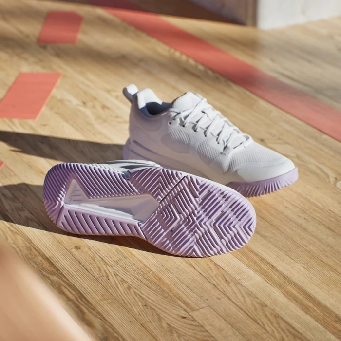 adidas Court Team Bounce 2.0 cloud white/core black/powder plum