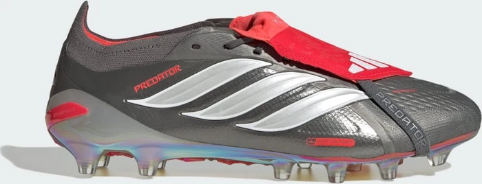 adidas Predator Elite Fold-Over Tongue AG iron metallic/cloud white/lucid red