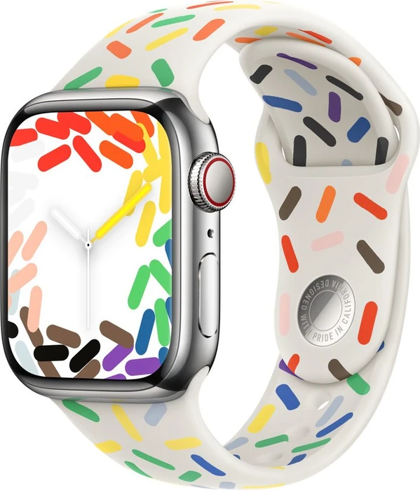 Apple Sportarmband M/L für Apple Watch 45mm Pride Edition