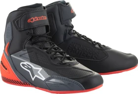 Alpinestars Faster 3 Motorradschuh schwarz/grau/rot