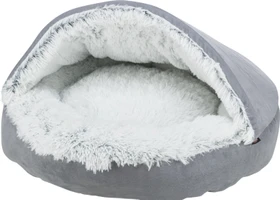 Trixie Höhlenbett Harvey, Ø70cm, grau/weiß