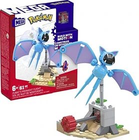Mattel Mega Construx Pokémon Zubats Mitternachtsflug