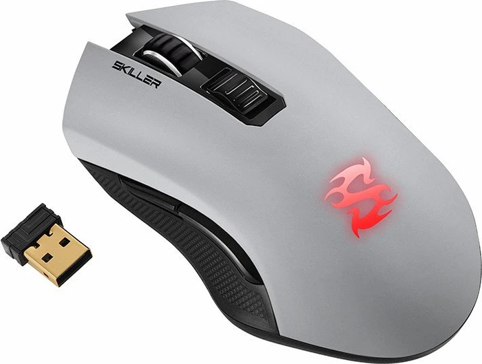 Sharkoon Skiller SGM3 grau, USB