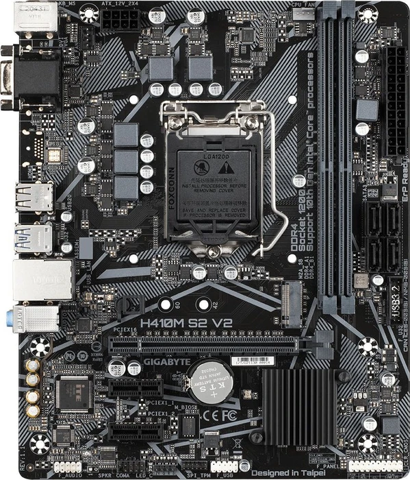 GIGABYTE H410M S2 V2 (Rev. 1.1) (Intel 1200)