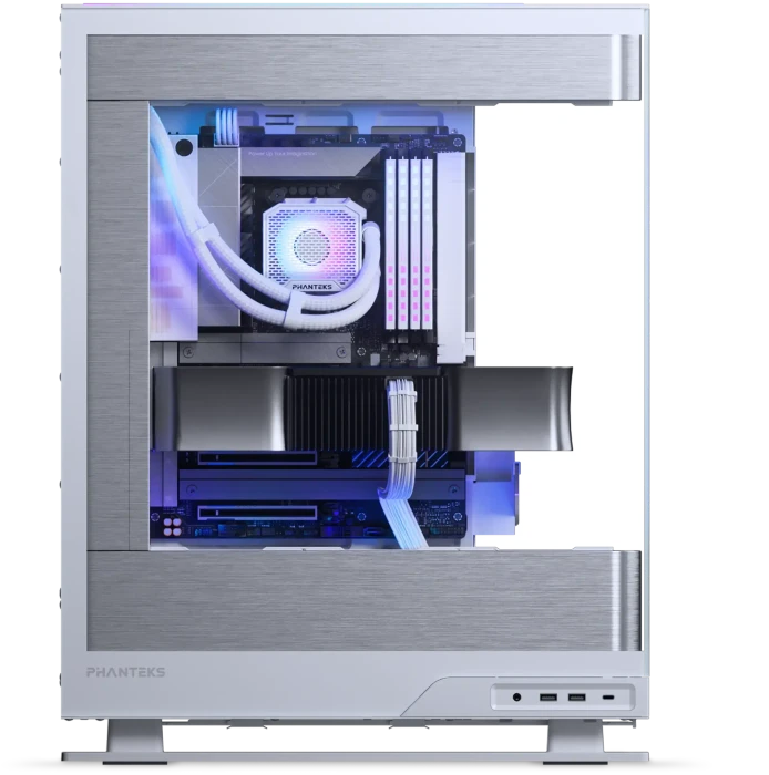 Phanteks Evolv X2, weiß, Glasfenster