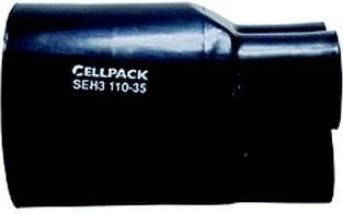 Cellpack SEH Warmschrumpf-Aufteilkappe 5-Finger-Aufteilkappe, SEH5 100-42, schwarz