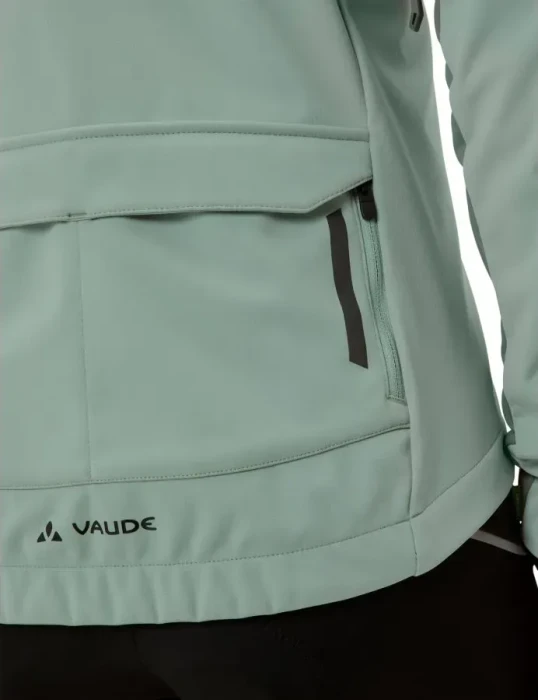 Vaude Posta II Softshell Fahrradjacke dusty fern (Damen)